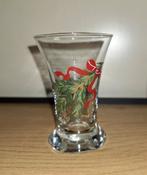 4 shotglaasjes Kerst, Ophalen of Verzenden, Gebruikt, Overige typen