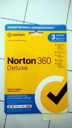 Norton 360 Deluxe voor 3 pc's NIEUW, Computers en Software, Antivirus- en Beveiligingssoftware, Ophalen of Verzenden, Nieuw, NORTON