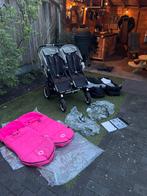 Bugaboo donkey duo grijs, Overige merken, Zo goed als nieuw, Ophalen, Regenhoes