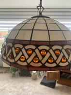 tiffany hanglamp, Huis en Inrichting, Lampen | Tafellampen, Minder dan 50 cm, Glas, Hangend, Zo goed als nieuw