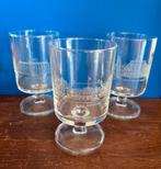 Set gegraveerde Paleisglazen Nederlands., Ophalen of Verzenden, Nieuw, Borrel- of Shotglas