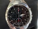 Stijlvolle Seiko 7T92-0EC0 Chronograaf – Inclusief Doos, Ophalen, Gebruikt, Staal, Polshorloge