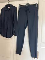 Studio anneloes set poppy blouse L & upstairs broek M, Maat 38/40 (M), Blauw, Ophalen of Verzenden, Zo goed als nieuw