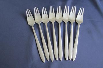 8 ontbijtvork,dessertvork 18cm Gero Zilduro Festi 750  beschikbaar voor biedingen
