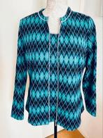 Casa Moda vest met bijpassende top maat 42[v], Kleding | Dames, Ophalen of Verzenden, Zo goed als nieuw, Maat 42/44 (L), Overige kleuren