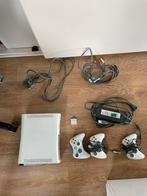 Xbox 360 + 3 controllers + 20 games, Spelcomputers en Games, Spelcomputers | Xbox 360, Met 2 controllers, Gebruikt, 120 GB, 360 S