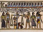 Prachtige Handgeknoopte Zijden Tapijt - Egyptisch, Huis en Inrichting, Stoffering | Tapijten en Kleden, Minder dan 50 cm, 50 tot 100 cm
