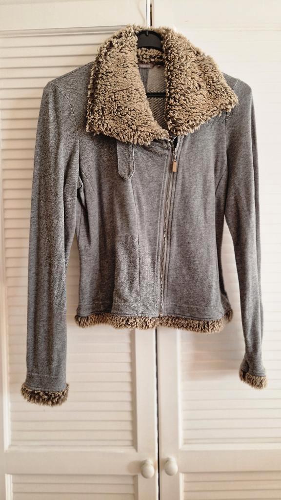 Sandwich Vest maat S, Kleding | Dames, Truien en Vesten, Zo goed als nieuw, Maat 36 (S), Grijs, Ophalen