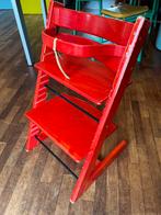 Stokke kinder meegroei stoel, rood, Gebruikt, Meegroeistoel, Ophalen