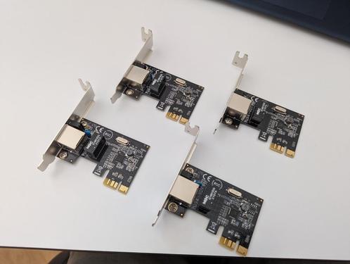 4x Startech ST1000SPEX2L Single Port Gigabit PCIe Networ, Computers en Software, Netwerkkaarten, Refurbished, Intern, Ophalen of Verzenden