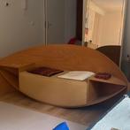 Houten bankje, Huis en Inrichting, Banken | Bankstellen, Ophalen, Gebruikt, Tweepersoons, Stof