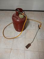 Gasfles met brander, Tuin en Terras, Onkruidbranders, Ophalen, Gebruikt, Onbekend