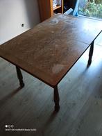Houten tafel, Huis en Inrichting, Tafels | Eettafels, Ophalen, Gebruikt, 50 tot 100 cm, Vijf personen of meer