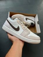 Nike Air Jordan 1 Low White Ironstone - Maat 42.5, Wit, Nieuw, Ophalen of Verzenden, Sneakers of Gympen