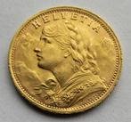 Zwitserland , 20 francs, 1947 B, Postzegels en Munten, Munten | Europa | Niet-Euromunten, Verzenden, Overige landen, Goud