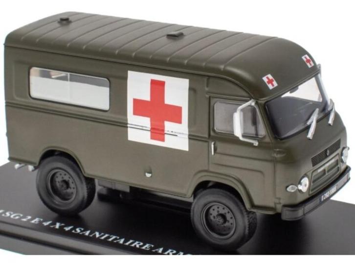 Renault SAVIEM SG 2 E 4X4 SANITAIRE ARME FRANCE, Hobby en Vrije tijd, Modelauto's | 1:43, Nieuw, Auto, Overige merken, Ophalen of Verzenden