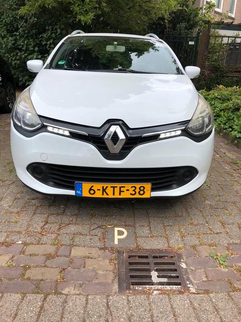 Renault Clio 1.5 DCI 66KW Estate 2013 Wit, Auto's, Renault, Particulier, Clio, Diesel, A, Stationwagon, Handgeschakeld, Origineel Nederlands