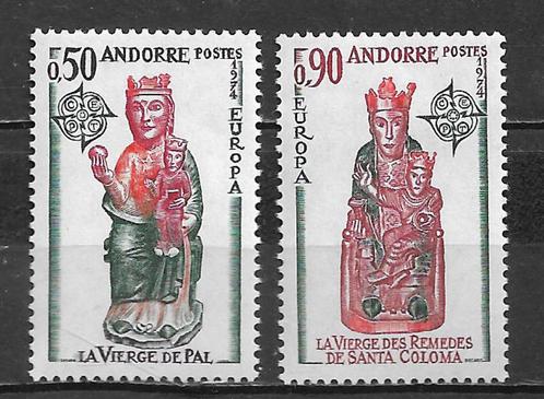 Frans Andorra 1974 EUROPA CEPT pfris CAT waarde 55 euro, Postzegels en Munten, Postzegels | Europa | Overig, Postfris, Overige landen
