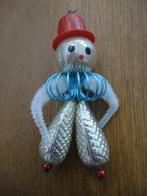 Mooie oude glazen kerstbal gablonzer model mannetje, Diversen, Kerst, Ophalen of Verzenden, Gebruikt