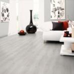 Trend Eiken WIT 3201 8mm 4X V Groef, 75 m² of meer, Nieuw, Ophalen of Verzenden, Wit