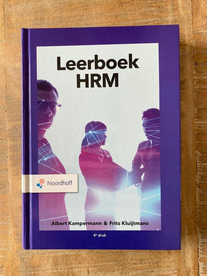 Frits Kluijtmans - Leerboek HRM, Boeken, Advies, Hulp en Training, Zo goed als nieuw, Ophalen of Verzenden