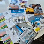 Verzameling KLM postzegelsets en munt, Verzamelen, Luchtvaart en Vliegtuigspotten, Ophalen of Verzenden, Nieuw, Overige typen