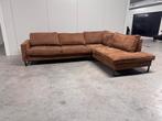 Hoekbank Cognac Bruin GRATIS BEZORGING, Ophalen, Zo goed als nieuw, 150 cm of meer, Vierpersoons of meer