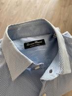 Lichtblauw Luciano Baroni shirt maat 40!, Kleding | Heren, Blauw, Ophalen of Verzenden, Halswijdte 39/40 (M), Zo goed als nieuw