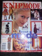 Knipmode november 1997 mode naaien patronen, Hobby en Vrije tijd, Kledingpatronen, Ophalen of Verzenden, Zo goed als nieuw, Vrouw