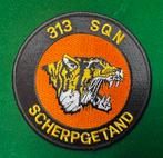 RNLAF 313 sqn demopatch, Verzamelen, Ophalen of Verzenden, Zo goed als nieuw, Patch, Badge of Embleem