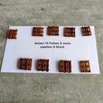 modeltreinen Ho - Scenery Art.70 Pallets, Hobby en Vrije tijd, Modeltreinen | H0, Gelijkstroom, Natuur, Nieuw, Ophalen of Verzenden