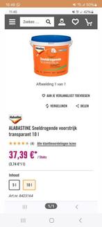 Voorstrijk alabastine, Ophalen, Zo goed als nieuw, Wit, Verf