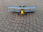 Tiger moth, Hobby en Vrije tijd, Modelbouw | Radiografisch | Vliegtuigen, Ophalen, Gebruikt, Nitro