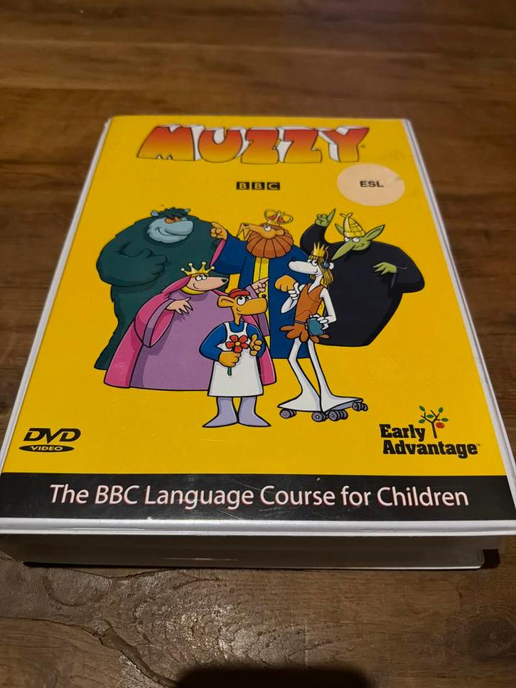 Muzzy BBC Taalcursus engels voor Kinderen - DVD Boxset, Cd's en Dvd's, Dvd's | Kinderen en Jeugd, Zo goed als nieuw, Tv fictie