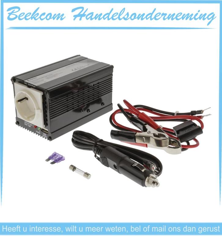 Omvormer ideaal voor op reis., Caravans en Kamperen, Kampeeraccessoires, Nieuw, Ophalen of Verzenden