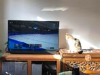 Teakhouten tv meubel / salontafel (120 x 50d x 50h), Doe-het-zelf en Verbouw, Hout en Planken, Ophalen, Overige typen, Zo goed als nieuw