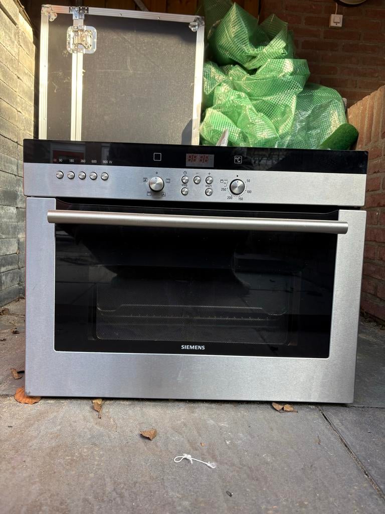 Siemens Oven met Grill - Gebruikt, Gebruikt, Hete lucht, Oven met grill, Inbouw