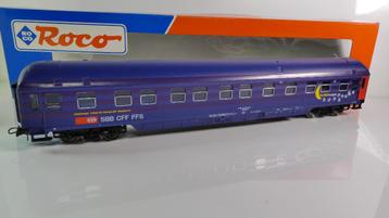 Roco H0 rijtuig slaapwagen SBB CFF FFS Zwitserland ovp 44358 beschikbaar voor biedingen