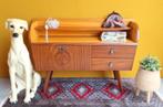 Retro Vintage Kaptafeltje Jaren 60, tv meubel, kastje, Huis en Inrichting, Tafels | Kaptafels, Ophalen, Gebruikt, 100 tot 150 cm