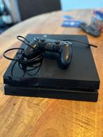 Playstation 4 500 gb + 1 controller, Spelcomputers en Games, Spelcomputers | Sony PlayStation 4, Ophalen, 500 GB, Zo goed als nieuw