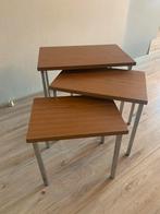 Set van 3 Nesttafels/  Vintage., Minder dan 45 cm, Minder dan 55 cm, Gebruikt, Ophalen of Verzenden