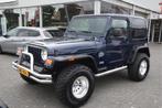 Jeep Wrangler 4.0i Hardtop Plus softtop (bj 2006), Auto's, Jeep, 1556 kg, Stof, Gebruikt, Blauw