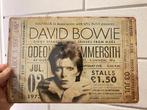 David Bowie poster metaal, Verzamelen, Posters, Rechthoekig Staand, Verzenden, A4 of kleiner, Nieuw