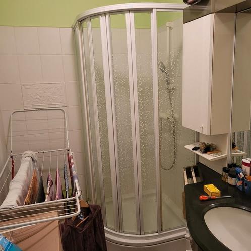 Douche cabine half rond., Huis en Inrichting, Badkamer | Complete badkamers, Gebruikt, Ophalen
