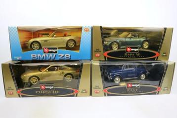 1:18  4x Bburago -- Zie tekst  beschikbaar voor biedingen