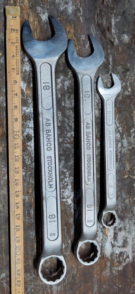 Bahco steek ring sleutels, Auto diversen, Autogereedschap, Zo goed als nieuw, Ophalen of Verzenden