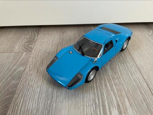 1:18 Minichamps Porsche 904 GTS 1964 Blauw Zonder doos, Hobby en Vrije tijd, Modelauto's | 1:18, Gebruikt, MiniChamps, Ophalen of Verzenden
