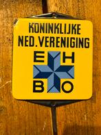 Emaille reclamebord deurpostje EHBO Koninklijke Ned. Ver., Ophalen of Verzenden, Zo goed als nieuw, Reclamebord