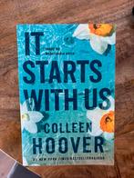 Colleen Hoover - It Starts With Us, Colleen Hoover, Ophalen of Verzenden, Zo goed als nieuw, Nederland