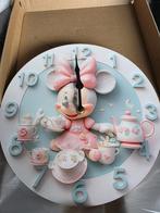 Minnie Mouse Wandklok, Ophalen of Verzenden, Zo goed als nieuw, Analoog, Wandklok